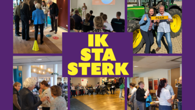 Ik sta sterk fotocollage